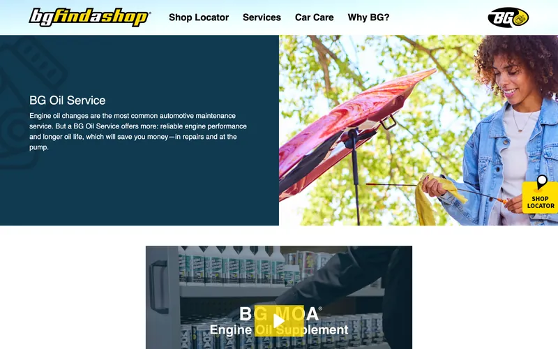 BG Find a Shop screen 3